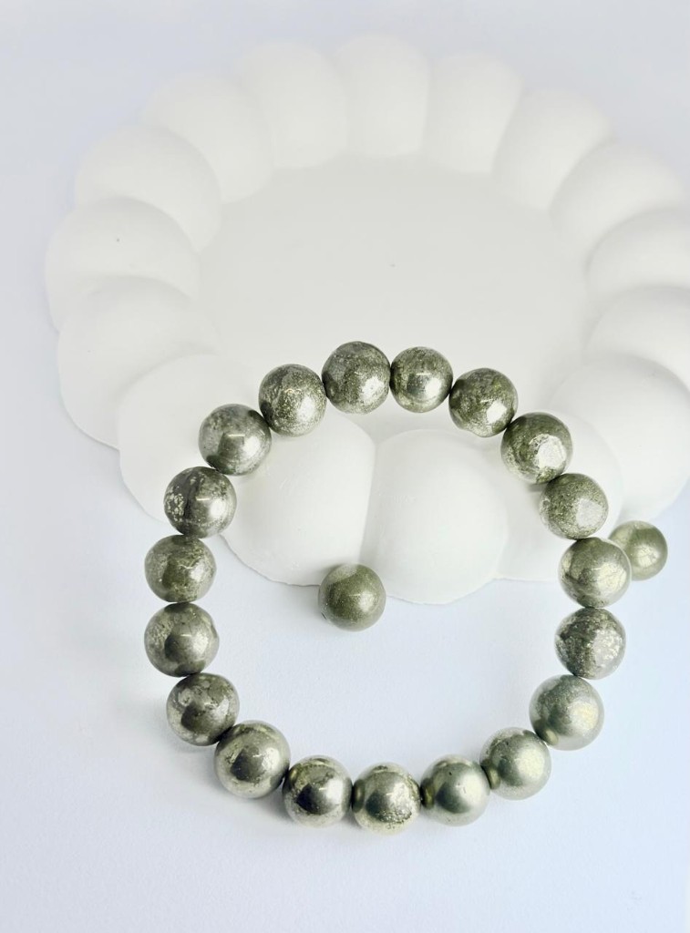 Pyrite Bracelet — Stone of Abundance